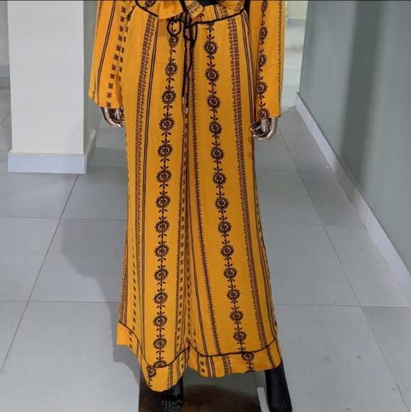 HOUSE OF HARLOW 1960 X REVOLVE 2 SET Joni Pants & Jane Blouse Inca Tribal Print - Picture 5 of 15